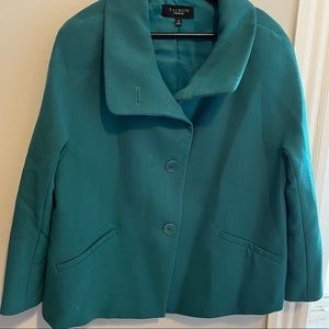 Talbots Green Wool Jacket